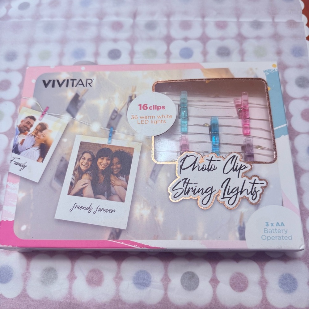 Vivitar Photo Clip String Lights